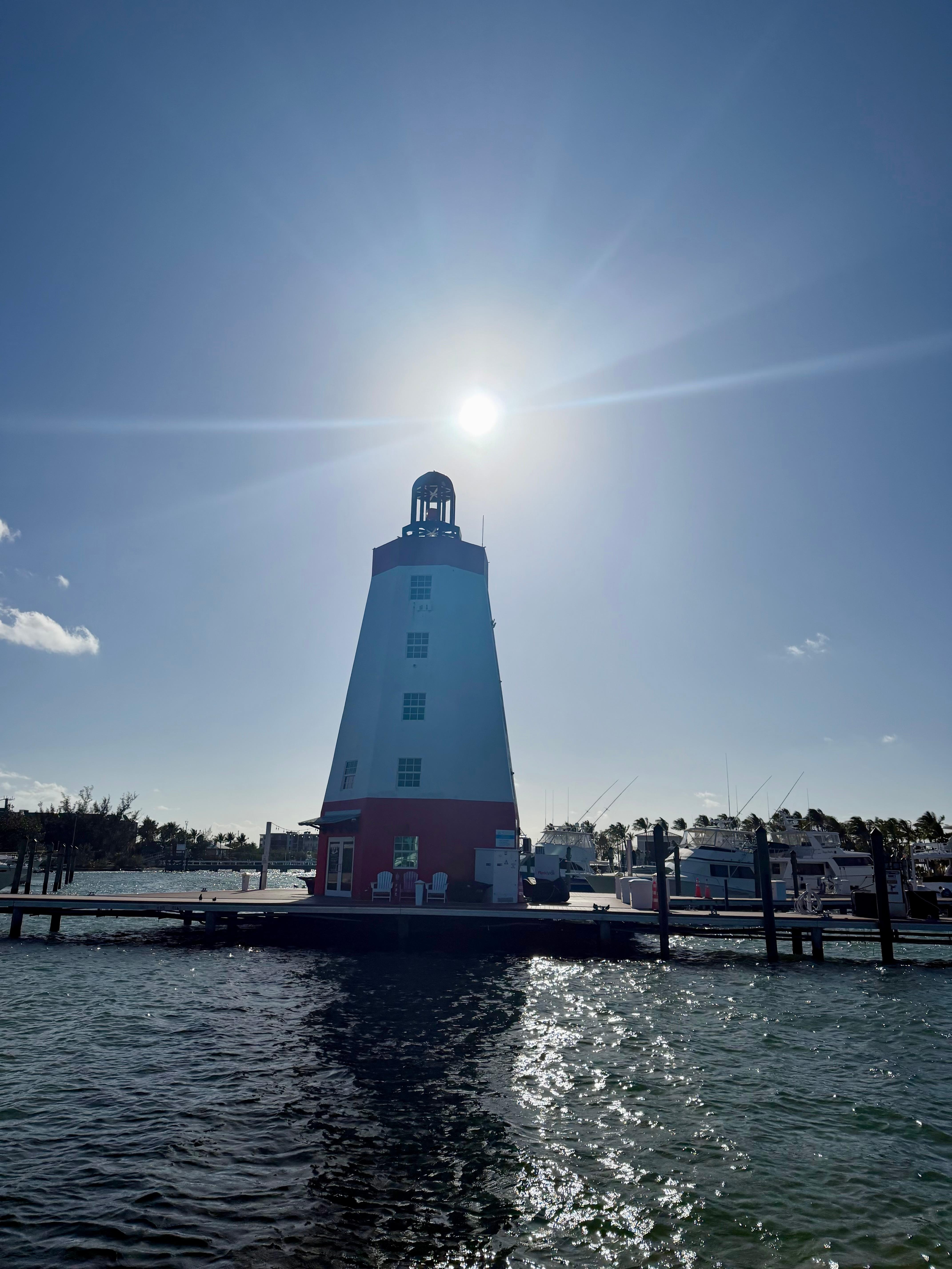 Beautiful sunsets with the light house