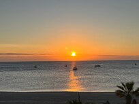 Sunrise view from room