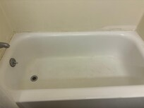 Tub not spotless