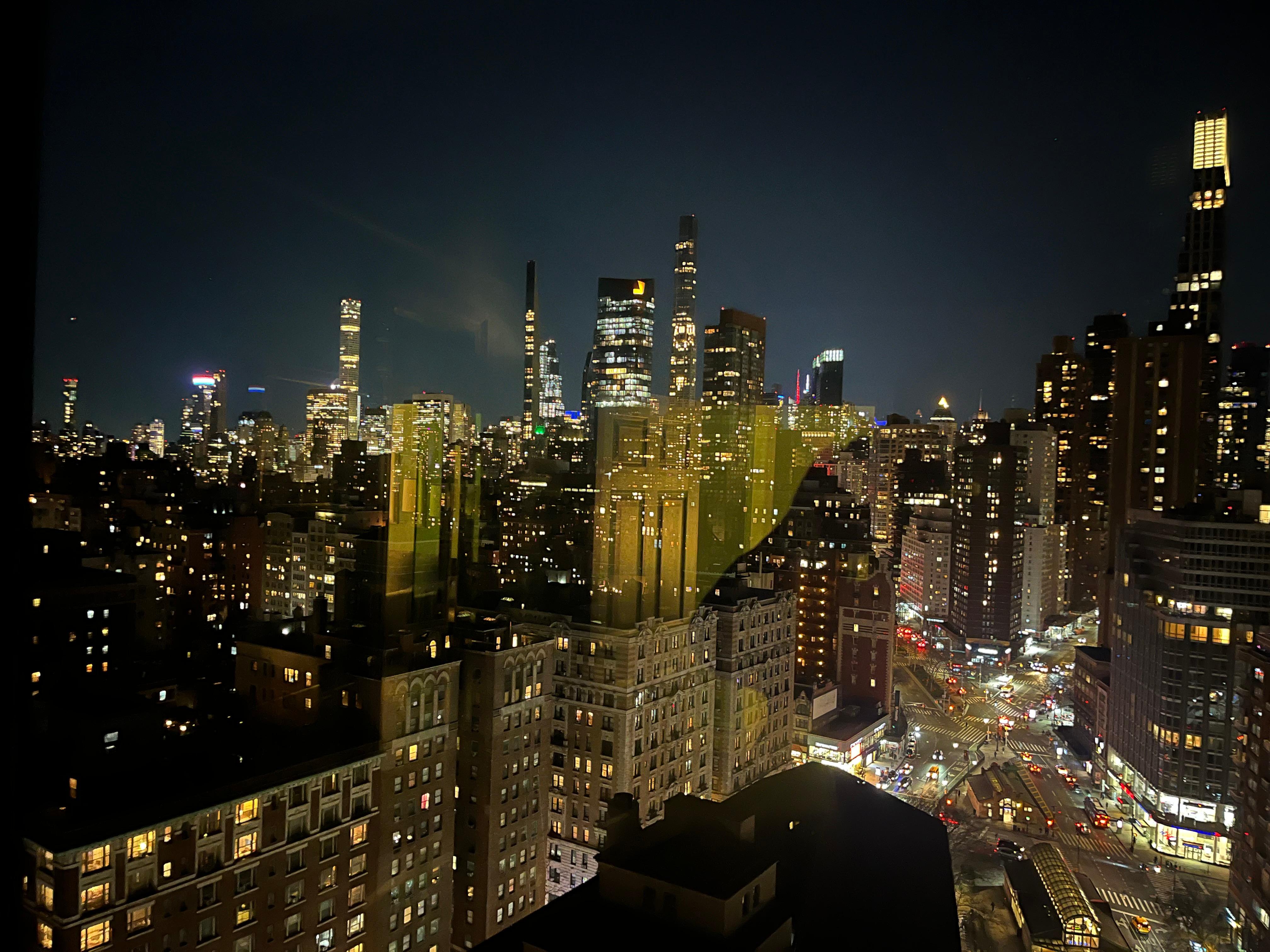 25th floor view. 