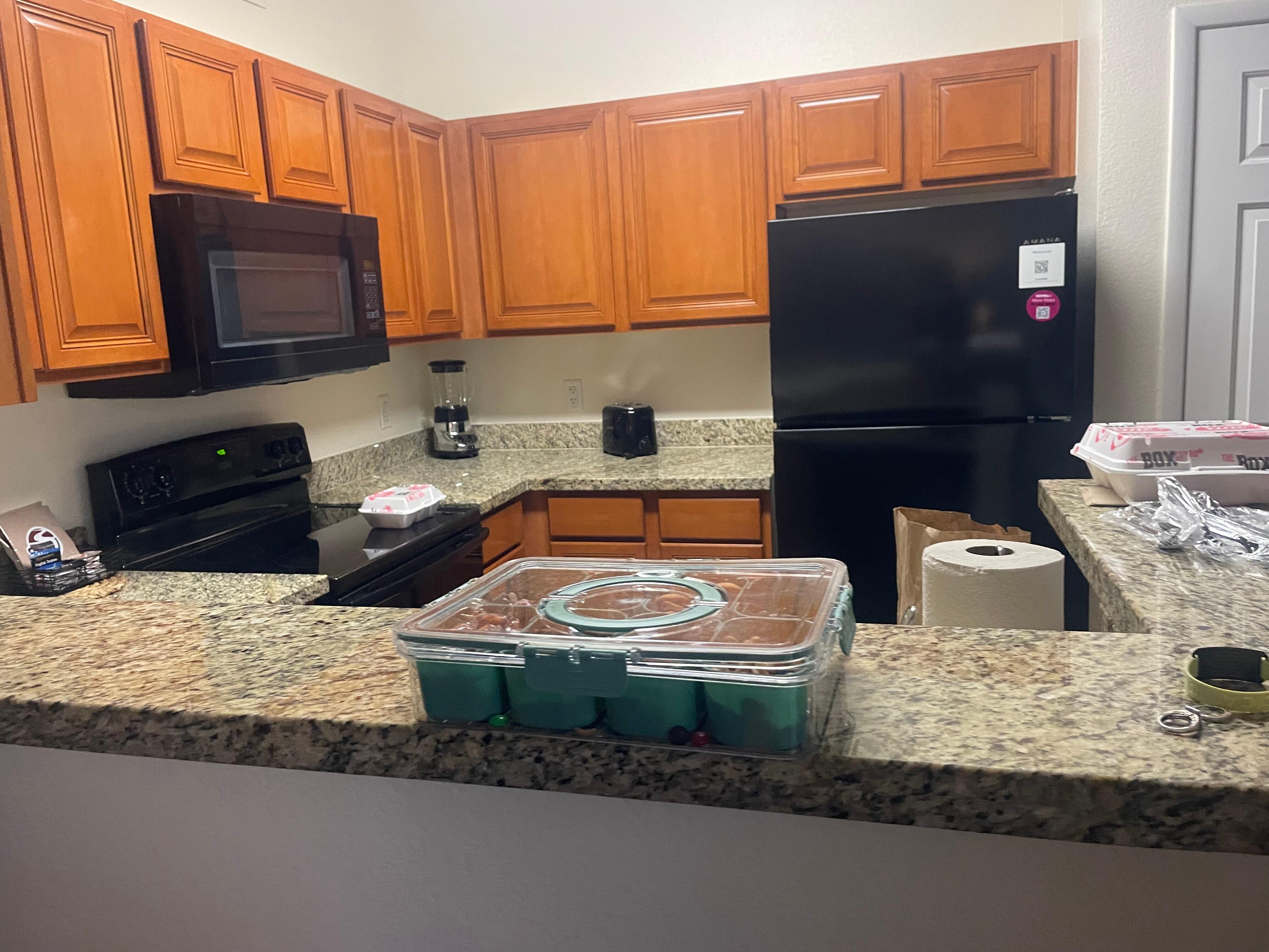 Full complete kitchen all pans, utensils, dishes, glasses, knifes, included