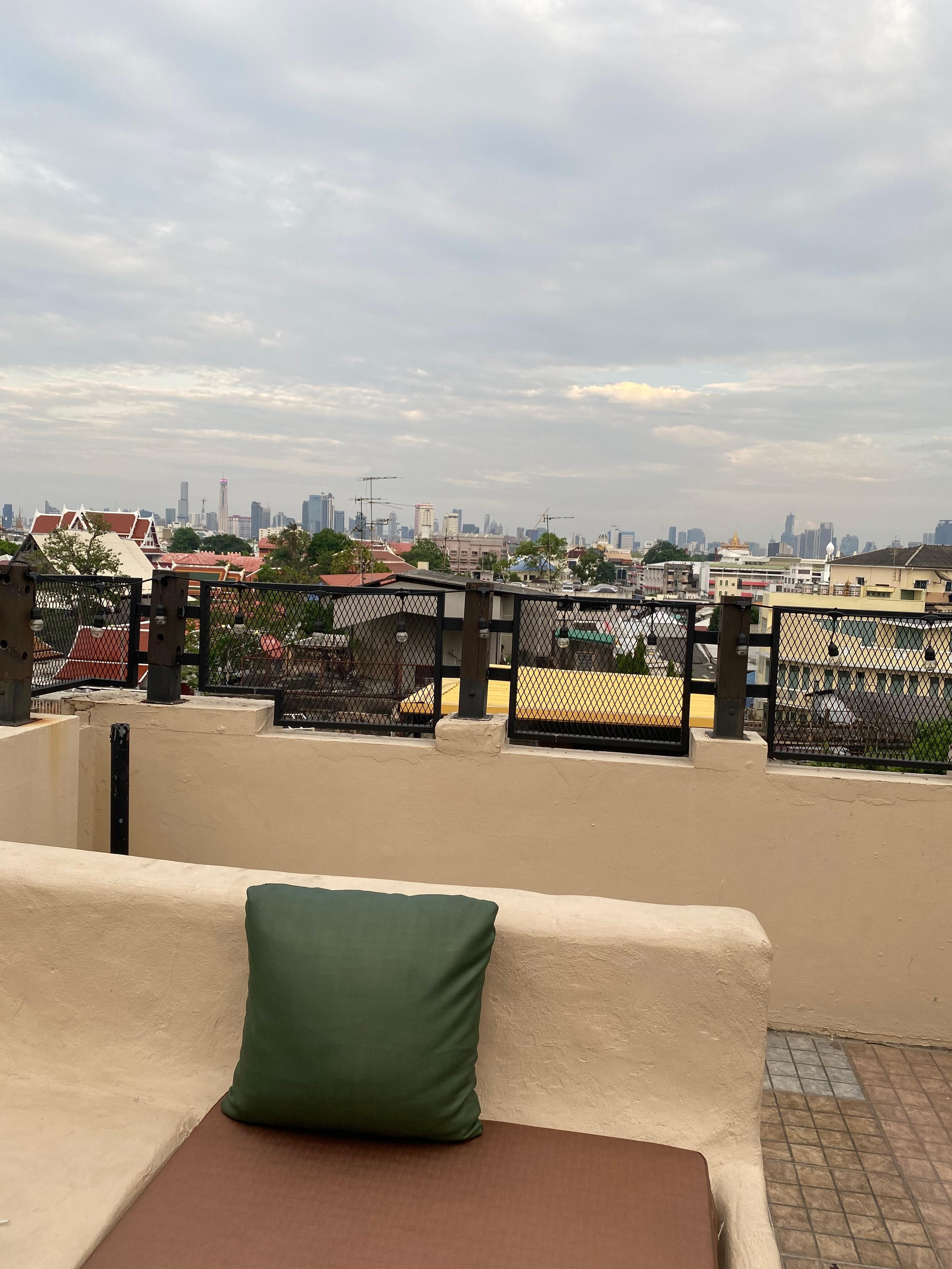 View from lounge area 