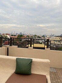 View from lounge area