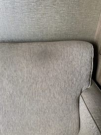 Couch was filthy!