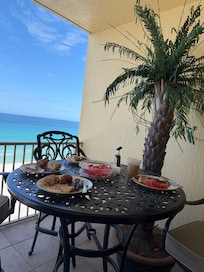 Breakfast on the porch