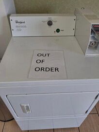Dryer Out of Order