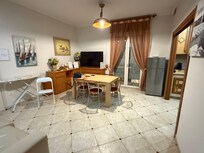 It was very nice to have a couch and a dining table to play games at night.