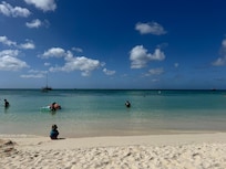 The amazing beach, 1 min walk from condo