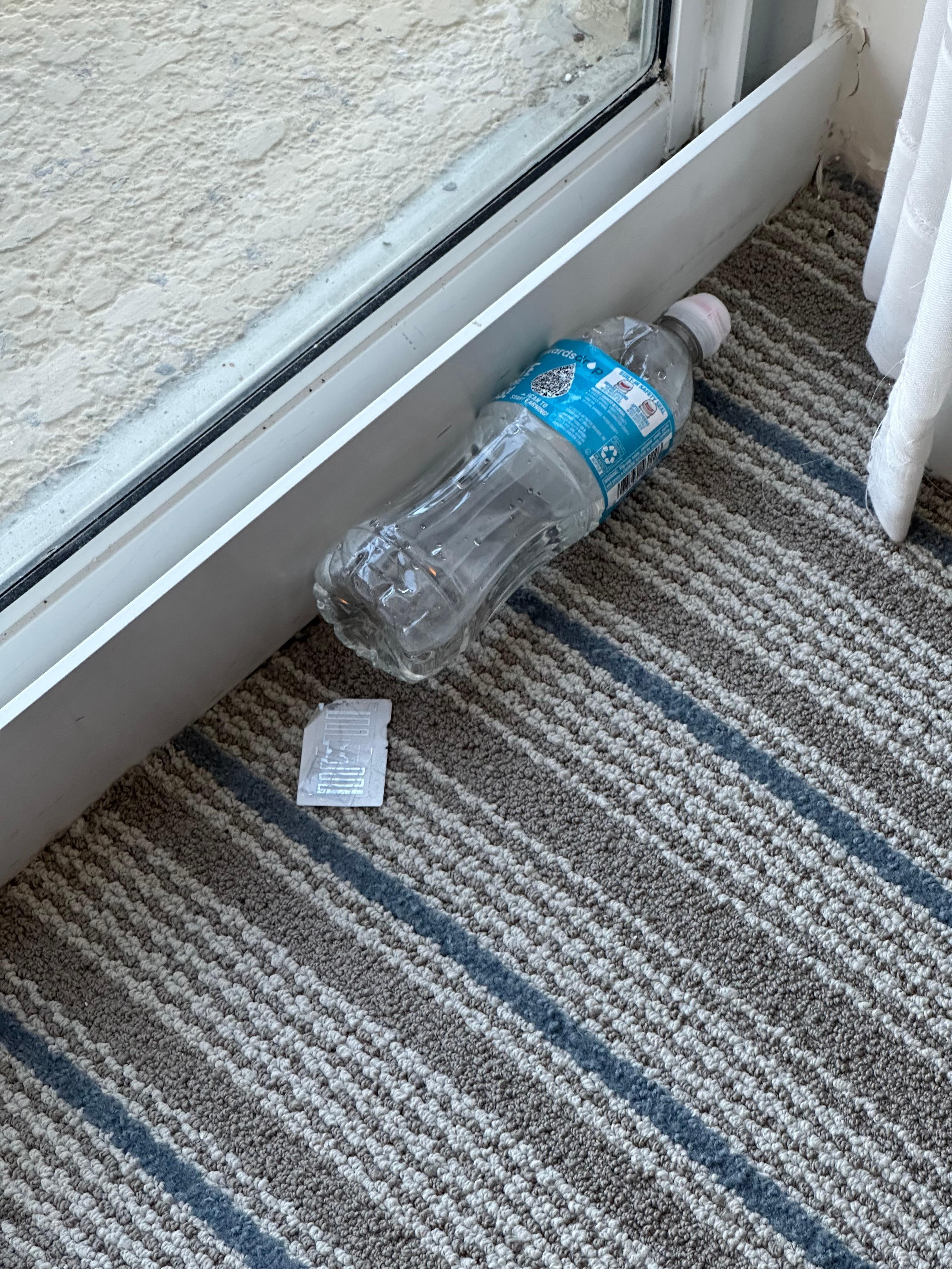 Garbage left everywhere