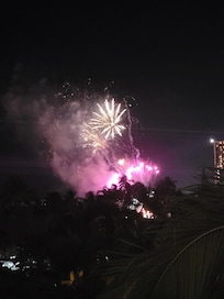 Friday night fireworks