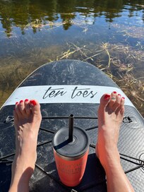 Ready to hit the water.