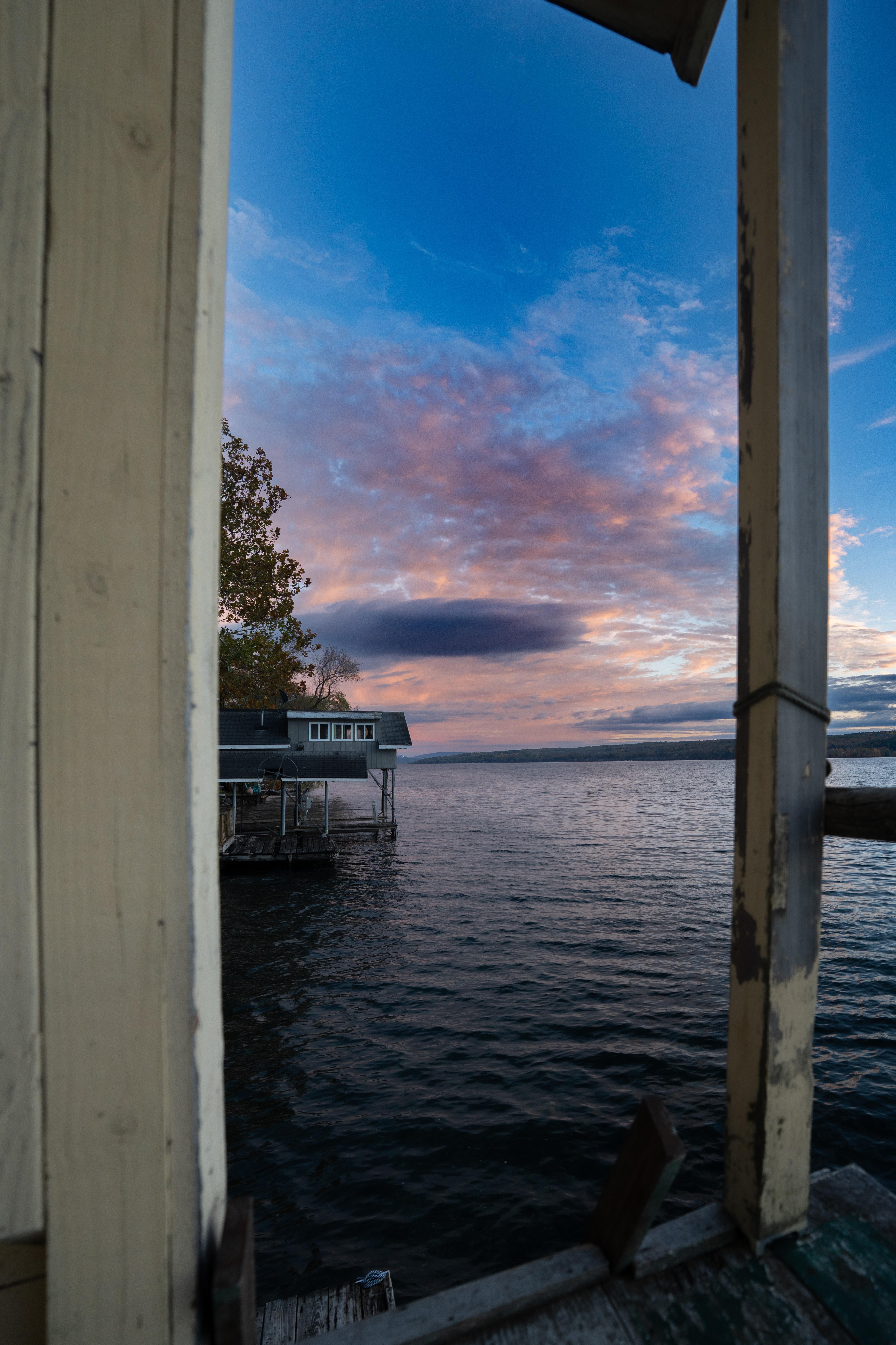 More boathouse sunset 