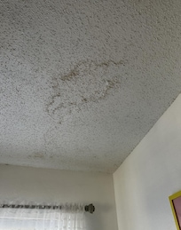 stain on ceiling