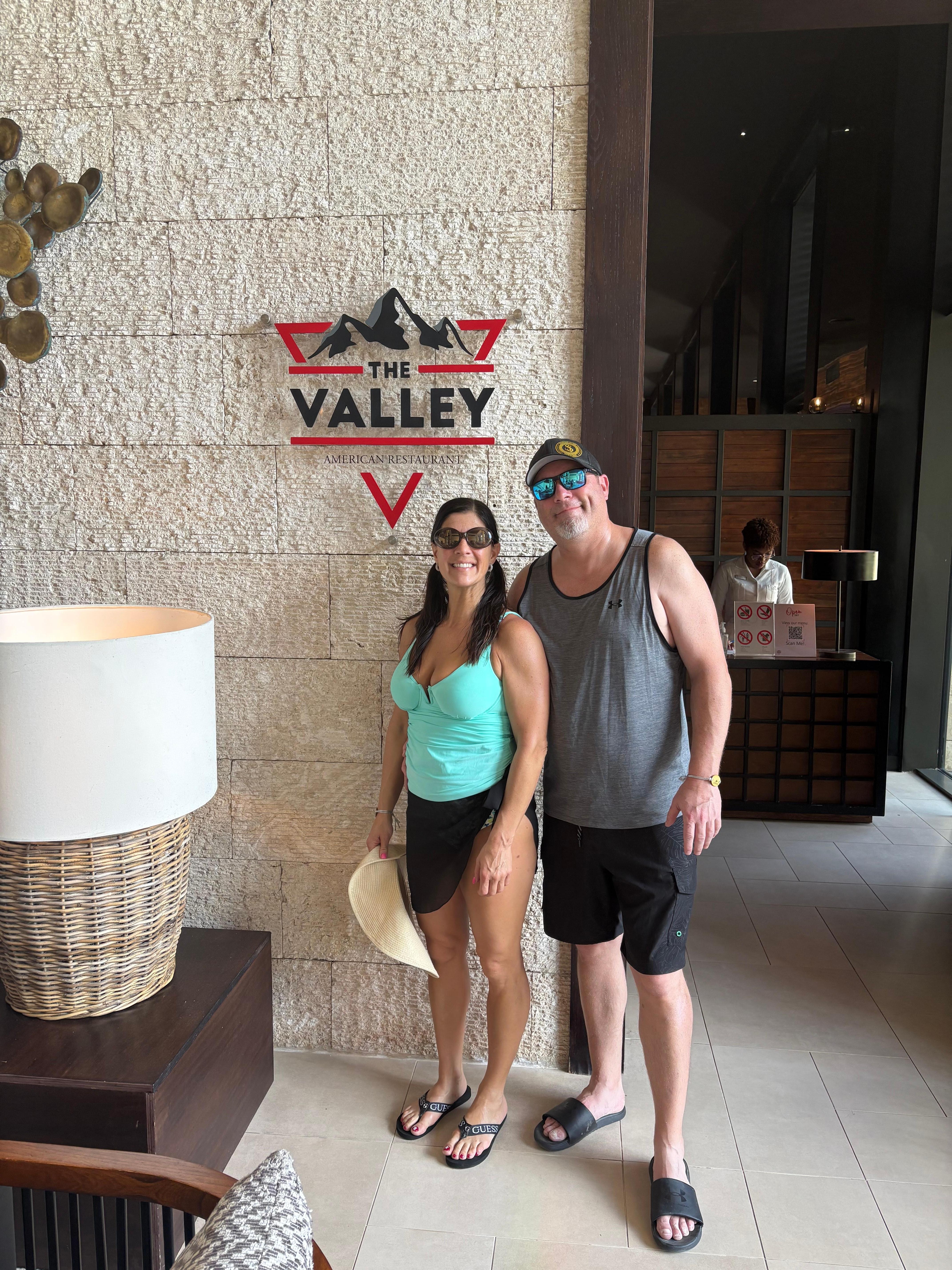 My husband and my favorite 24hr bar and restaurant.