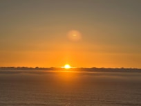 Sunset from the deck