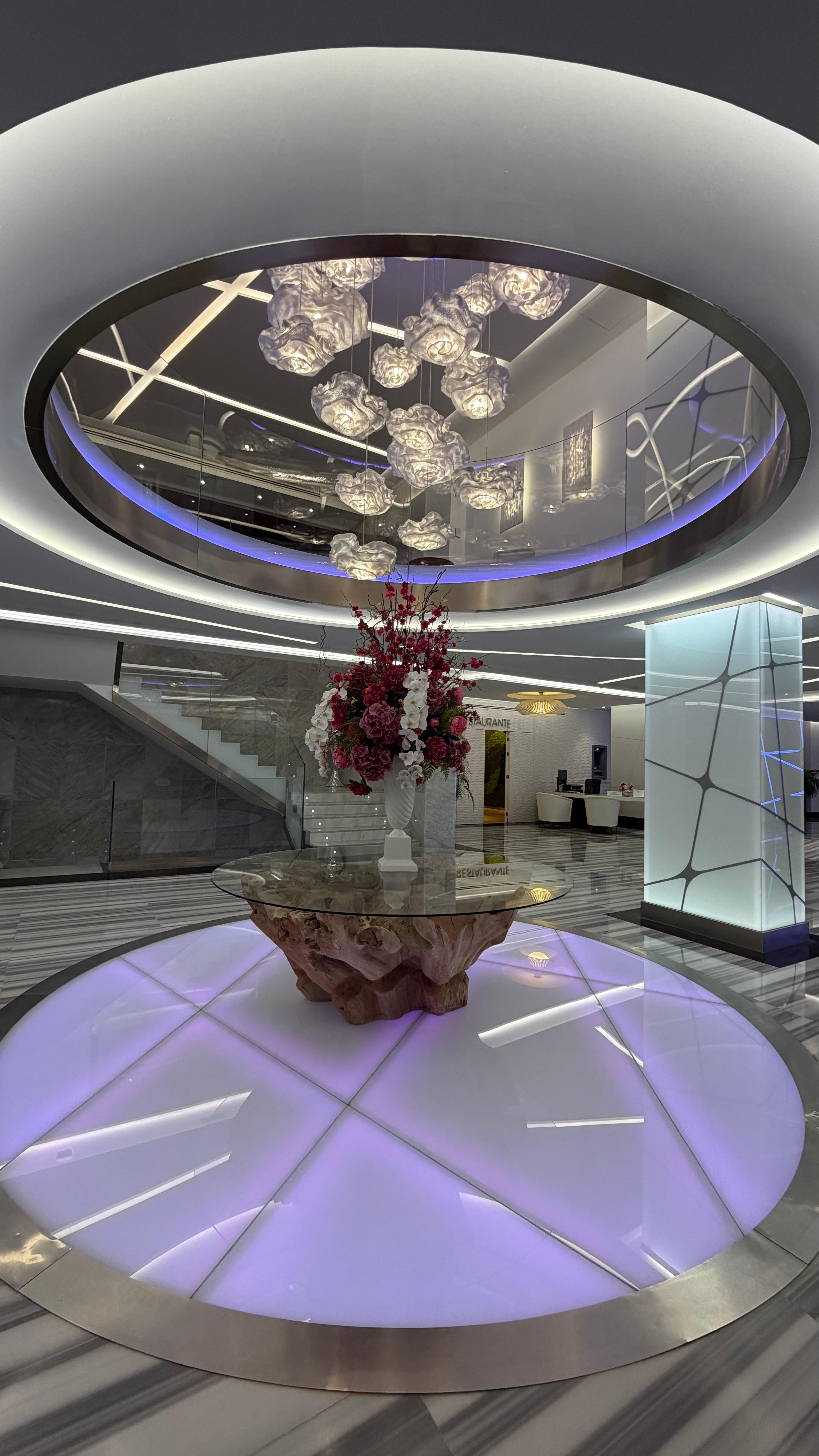 Recepción del hotel 