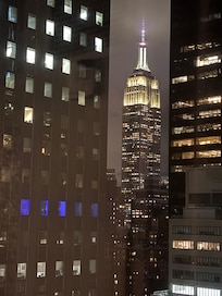 Aussicht aus dem Fenster