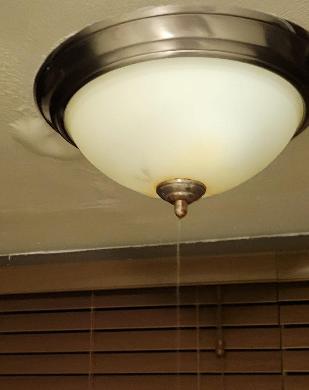 Leaking from main bathroom during rain second to last day. 