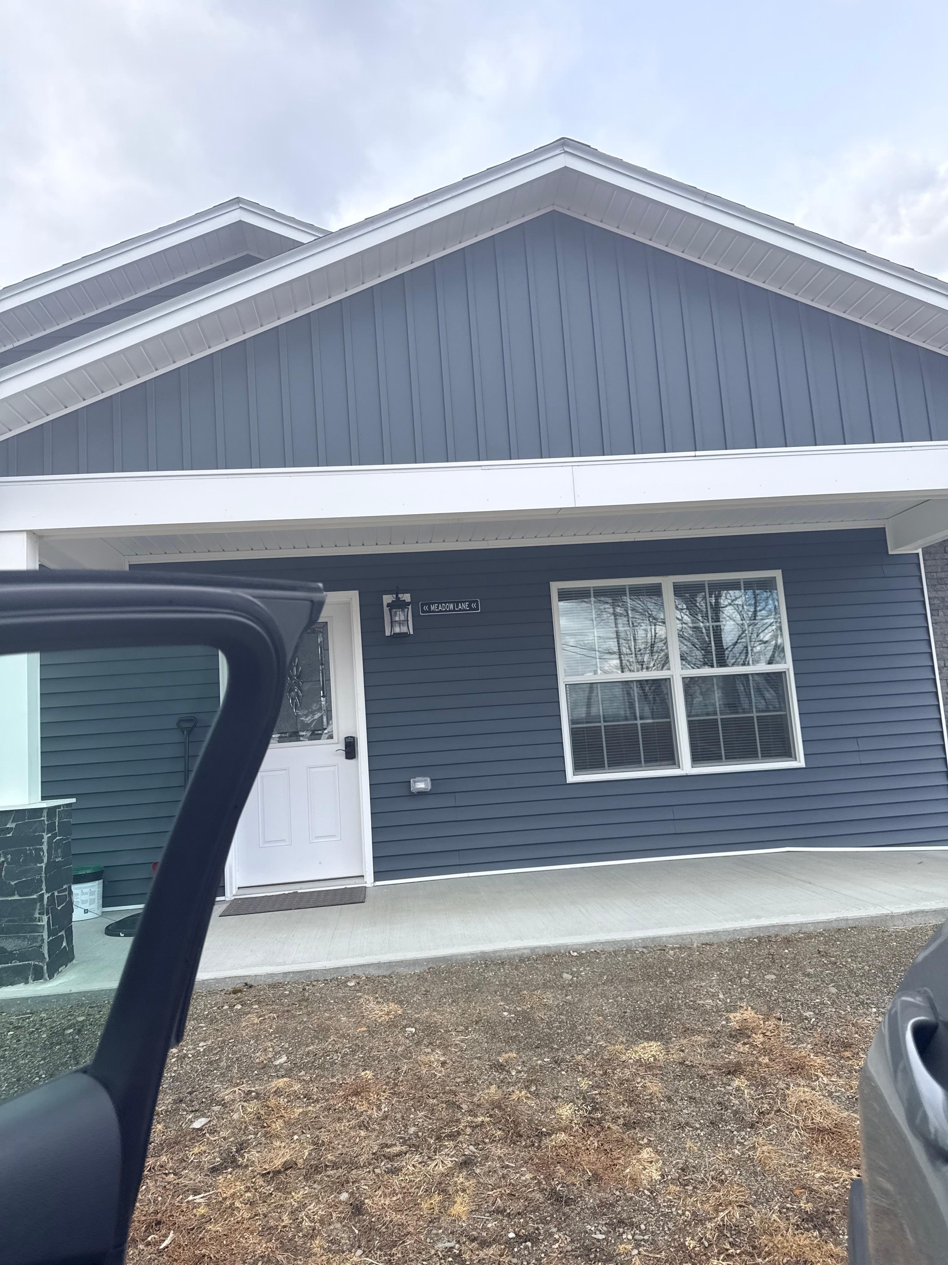 The front of the apartment 