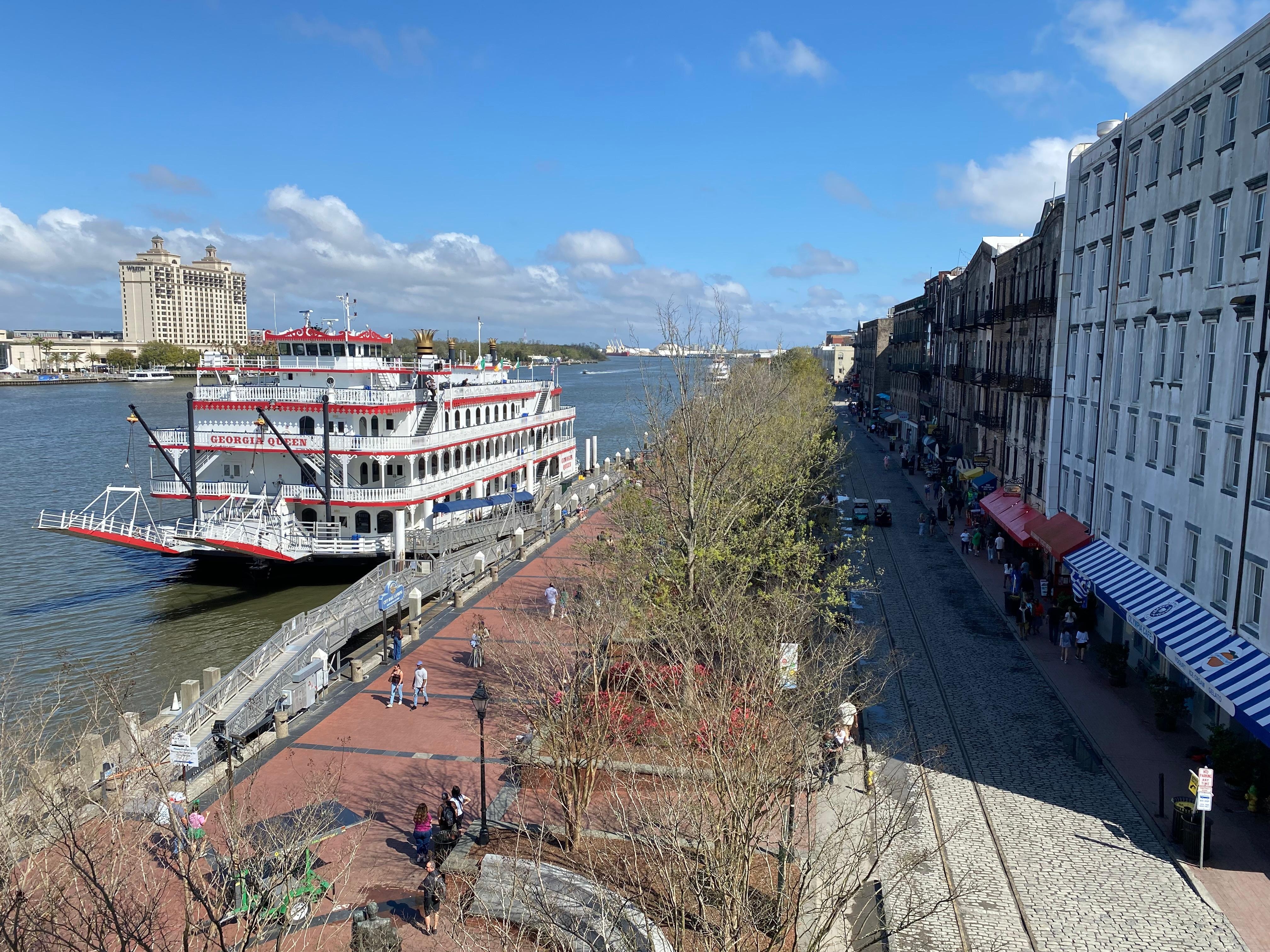 View from Hyatts Garden Terrace
