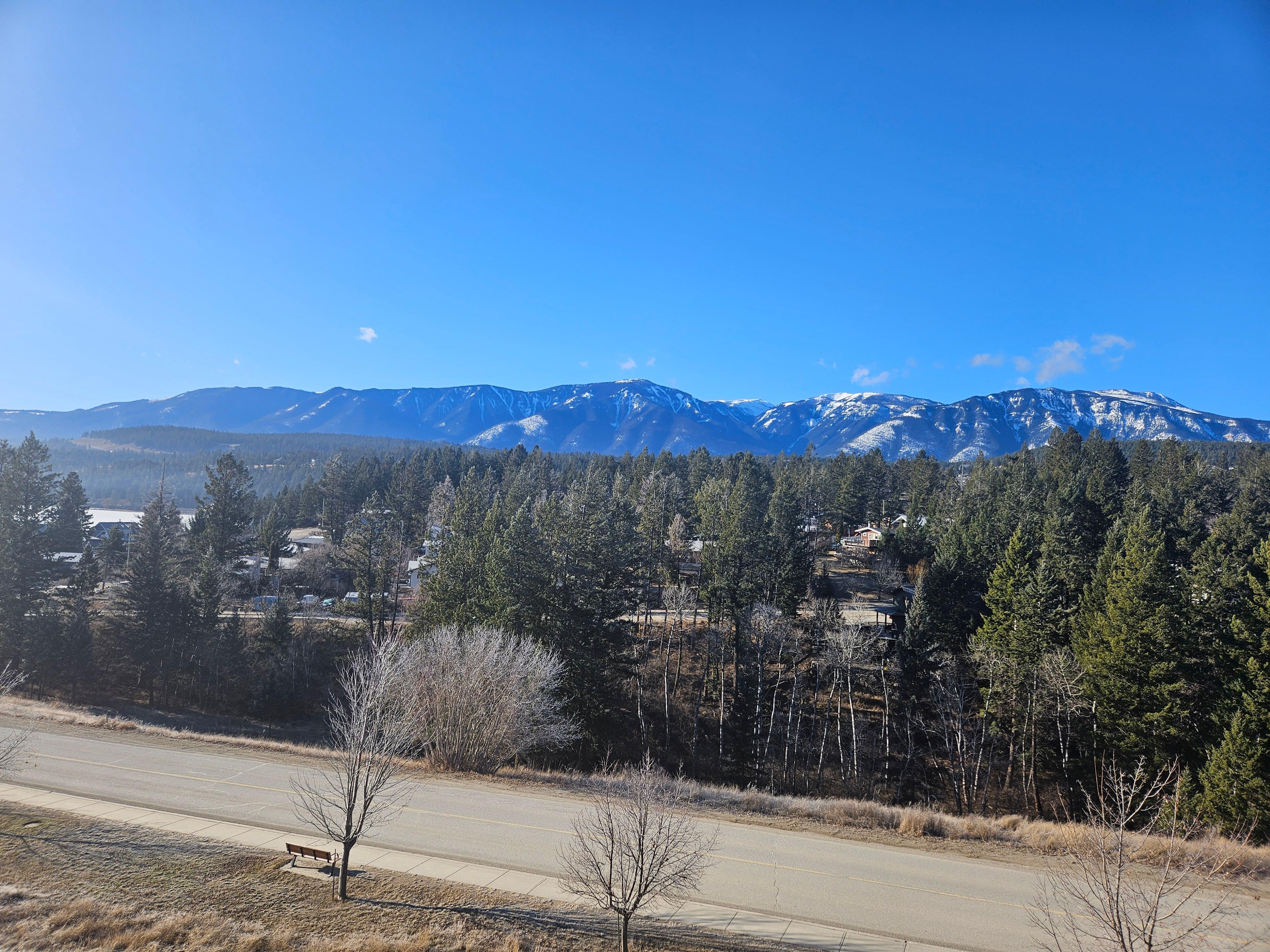 View  from the balcony 