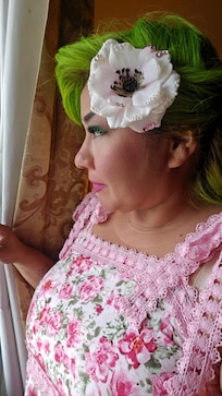 Me looking at the ugly view, lol. Never again, my daughter deserves better.