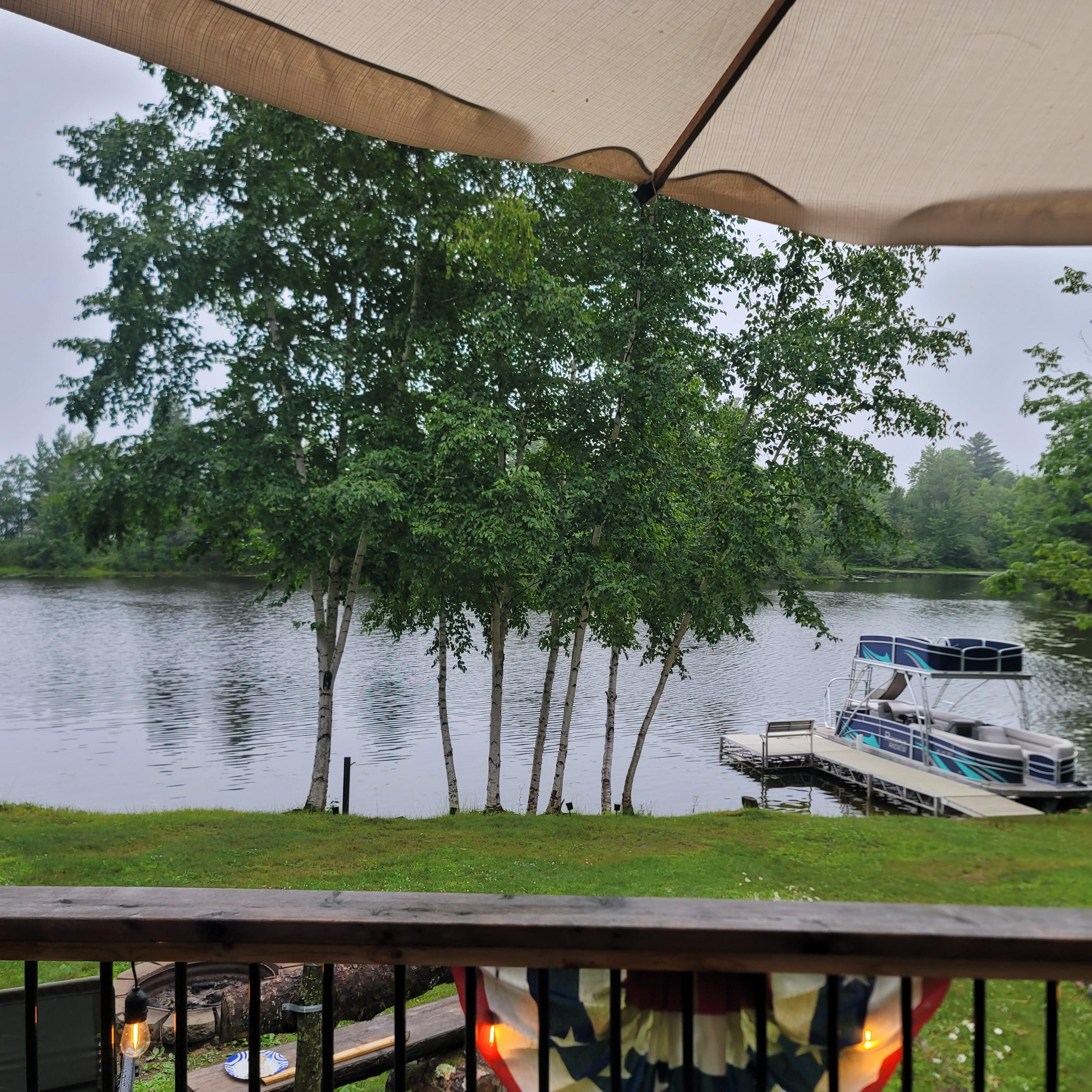 Rented double-decker pontoon from Runamuck