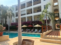 Pool area