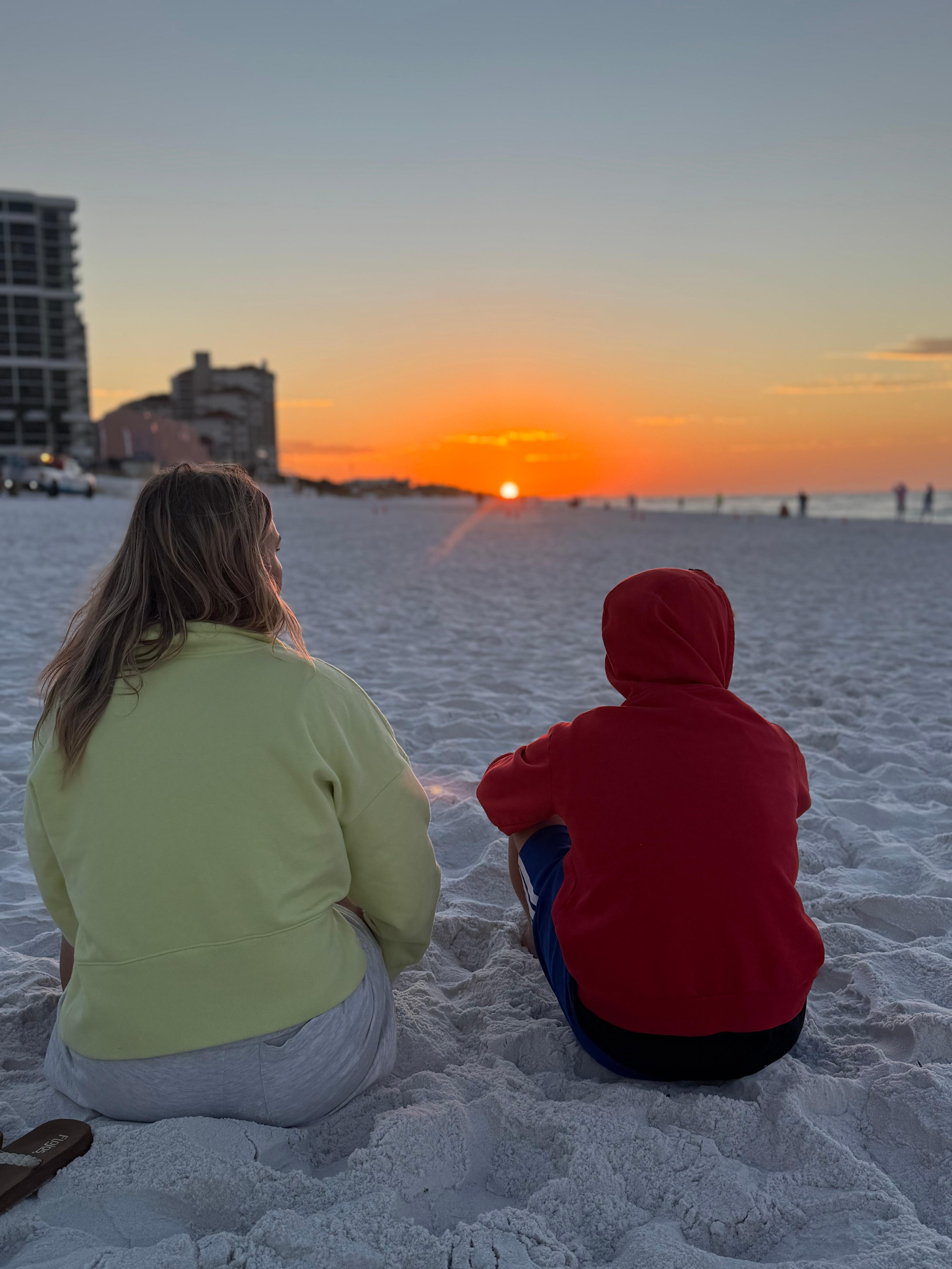 Sunrise is beautiful 