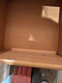 Drawer with hair