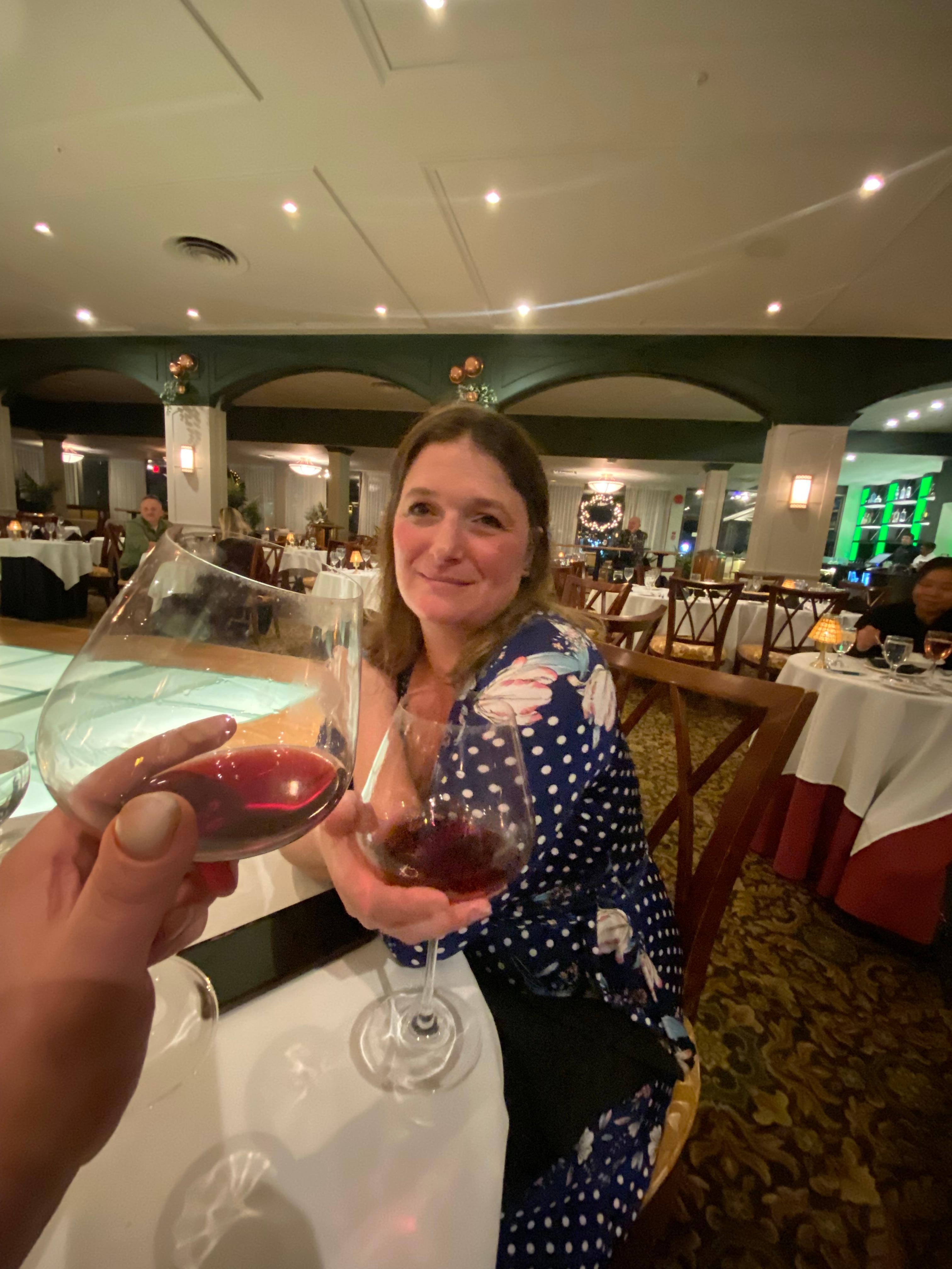 Dinner at the hotels restaurant. Amazing! 