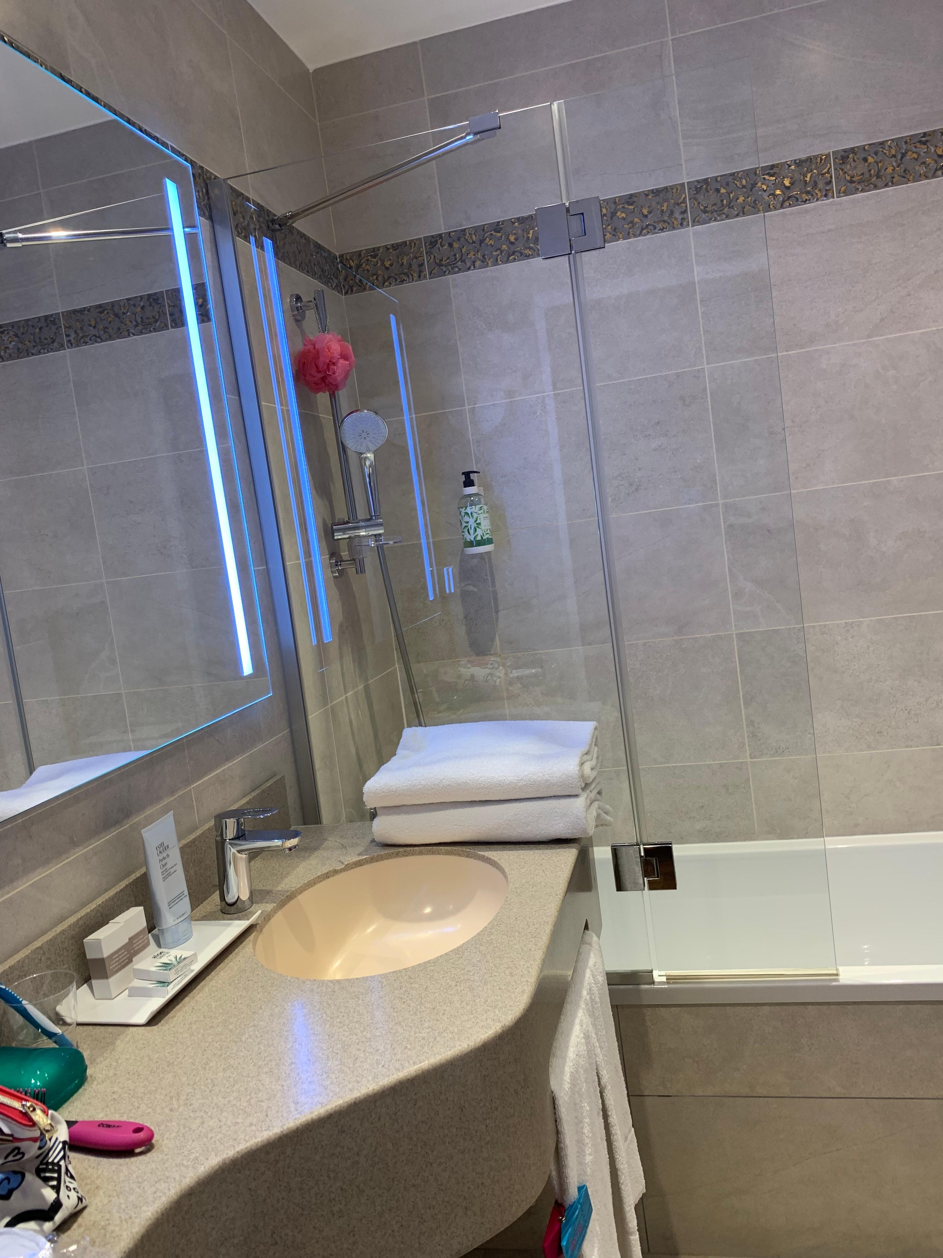 Very modern and beautiful bathroom