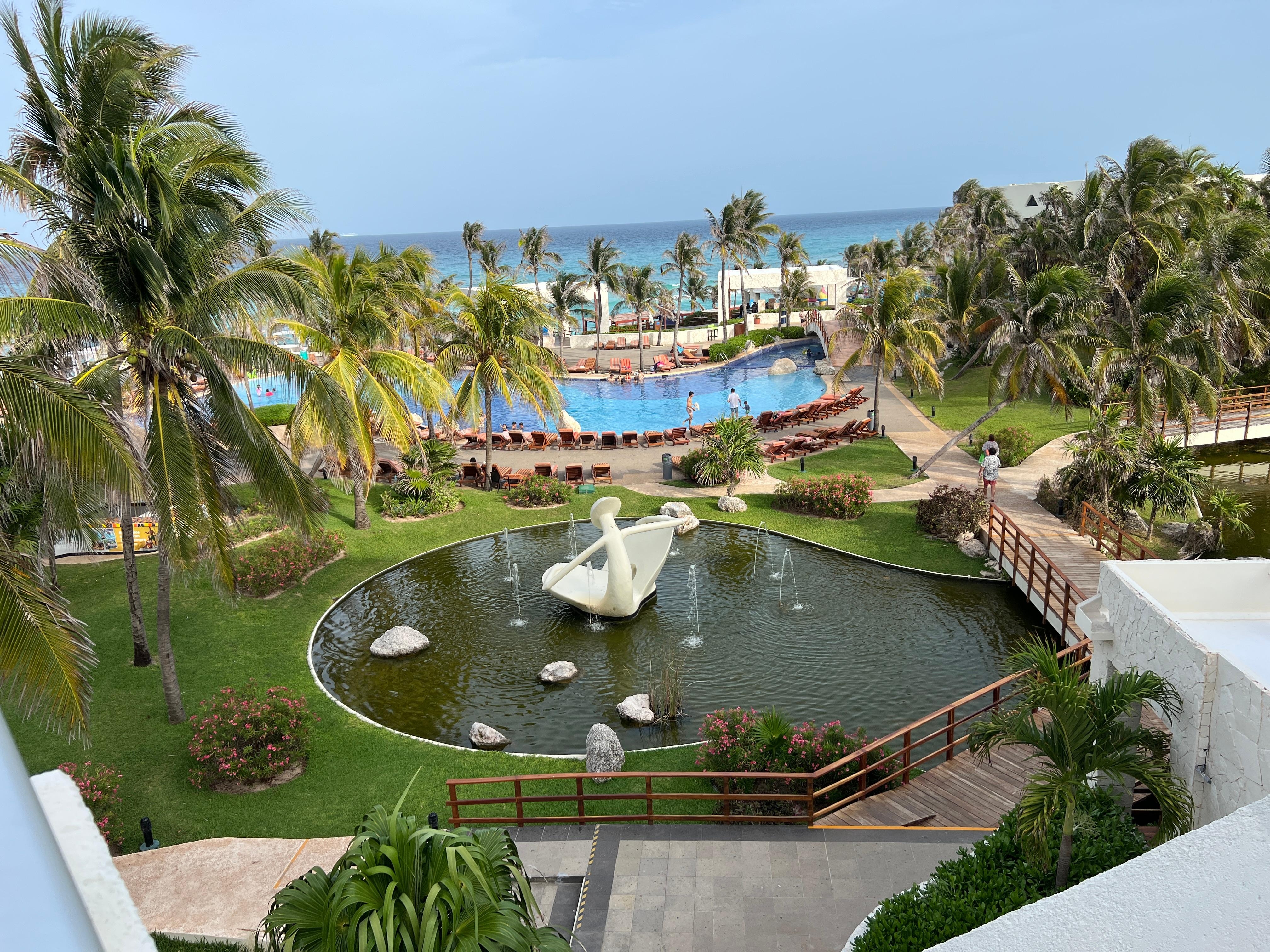 Partial ocean view room