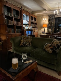 Batty Langley's honesty bar private lounge.