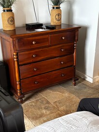 Broken drawers in dresser