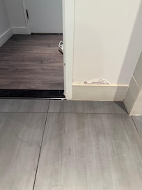 Shower wall decay