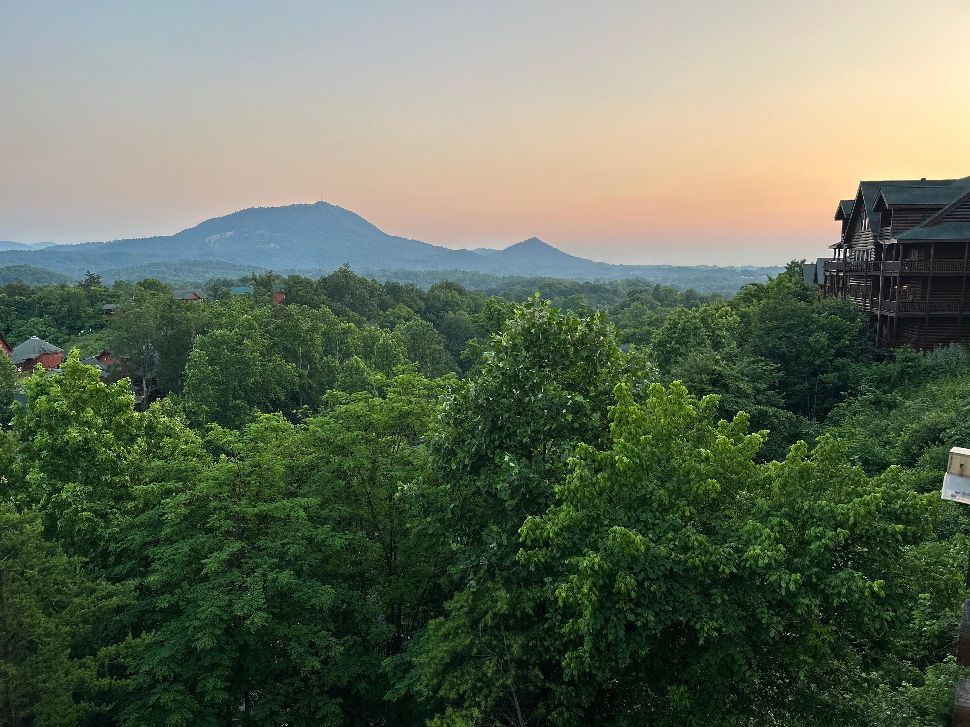 View from the cabin