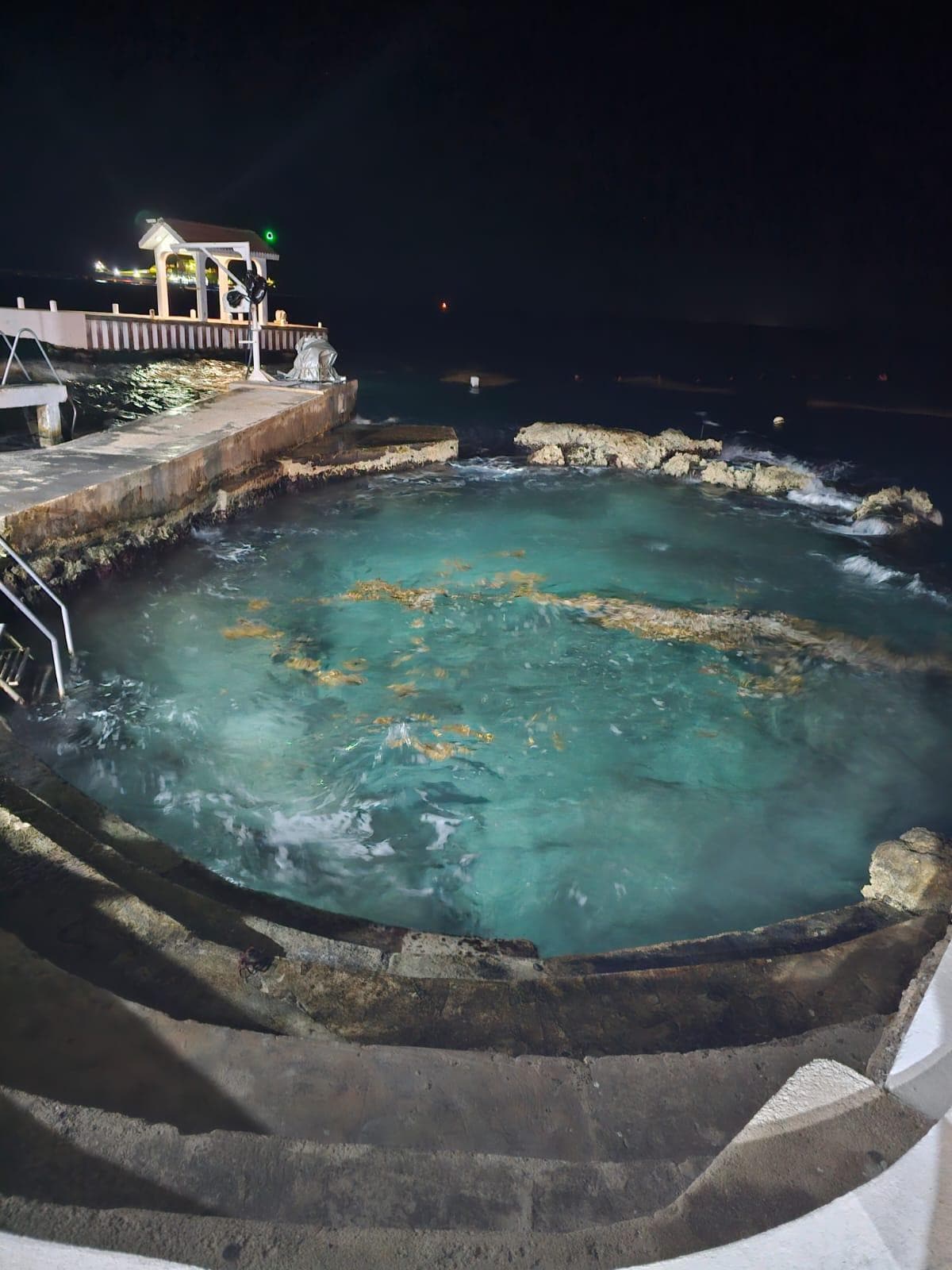 Snorkle entrance to ocean