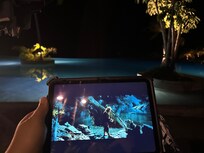 No need to save spots at 5am, but couldn’t sleep, so I listened to the waves as I watched the hobbit