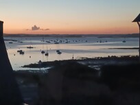 Le matin à l aube depuis la chambre à l'étage