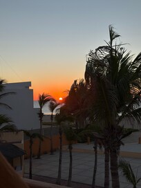 Sunrise from our room!