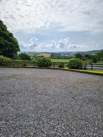 View looking out across the surrounding area.