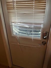 broken blinds