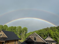 View from back deck.