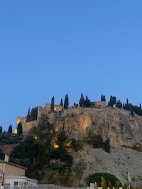 Vue sur le château