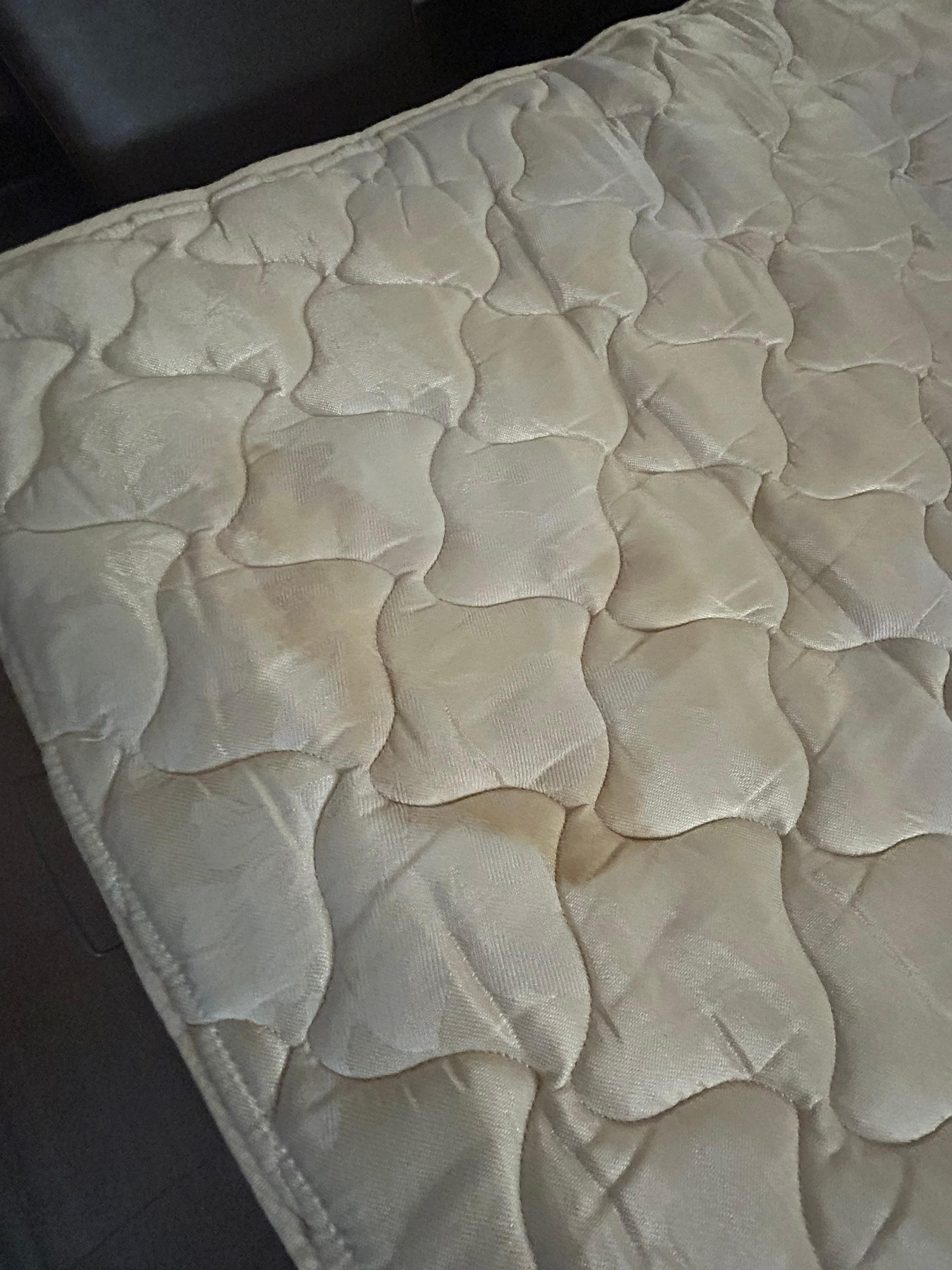 Sofa bed mattress stain