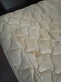 Sofa bed mattress stain