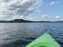 Complimentary kayaks available.