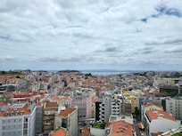 View from rooftop pool