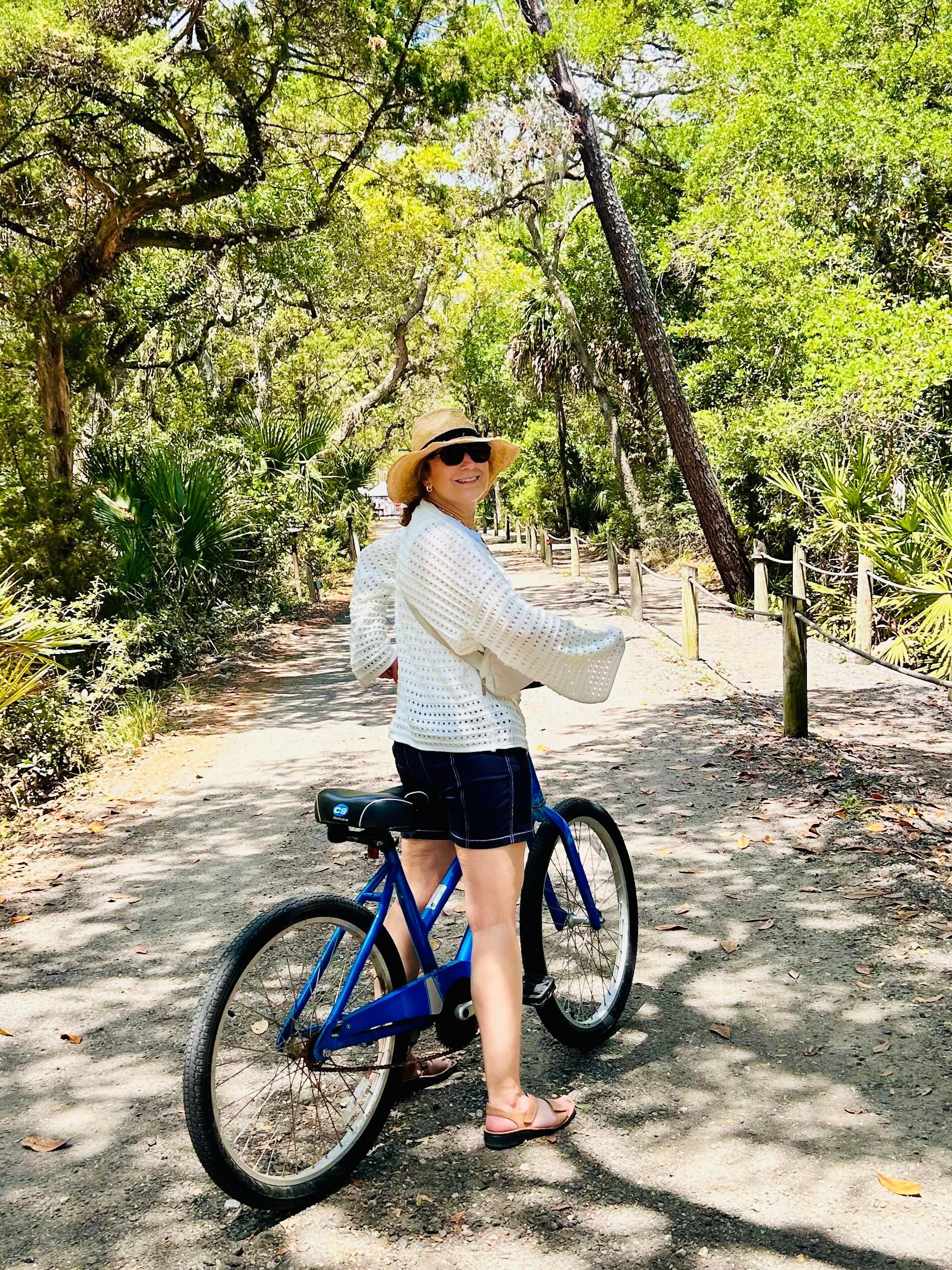 Bike ride through Acacia State Park